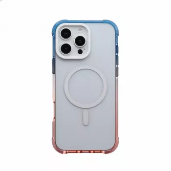 Evelatus Apple iPhone 16 Pro Max Defender Gradient Color MagSafe Maciņš Zils Rozā