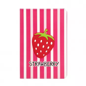 iLike Galaxy Tab A9 Plus 11 Planšetdatora Maciņš SM-X210/SM-X215/SM-X216 Strawberry