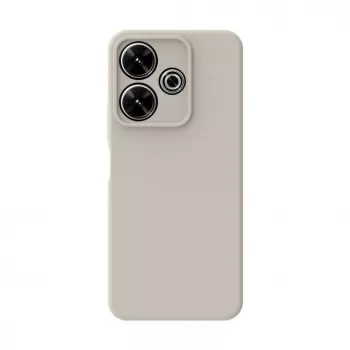 Evelatus Xiaomi Redmi 13 4G Premium Magnetic Soft Touch Silicone Case Pebble