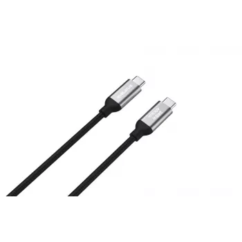 Evelatus Flex Cable Pro USB 2.0 Type C to Type C 1.2M 240W 5A Melns