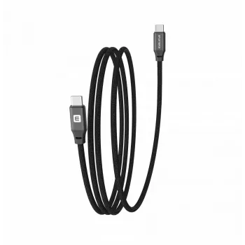 Evelatus E-Mag Power 60W USB-C to USB-C Magnetic Cable 1,2m Black