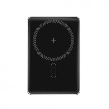 Evelatus PD20W 5000mAh Power Bank MagLink Elite ar Bezvadu Lādēšanu Pelēks