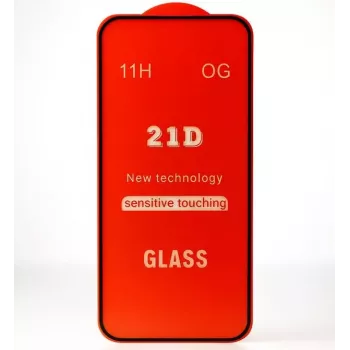 iLike Xiaomi Redmi 14C Full Glue 21D Rūdīta Stikla Ekrāna Aizsargs - Bez Iepakojuma