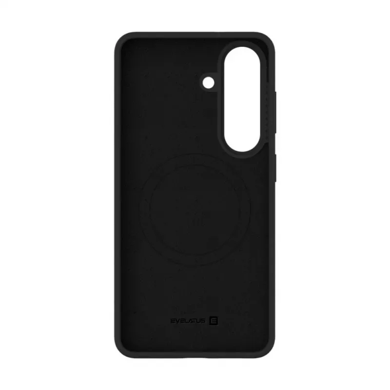 Evelatus Samsung Galaxy S26 Plus Premium Magnetic Soft Touch Silicone Case Black