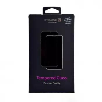 Evelatus Samsung Galaxy A27 Corning Gorilla Glass Anti-Static 3D Full Cover 10X Stronger Black