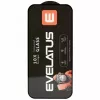 Evelatus Samsung Galaxy A37 / A57 Corning Gorilla Glass Anti-Static 3D Full Cover 10X Stronger Black