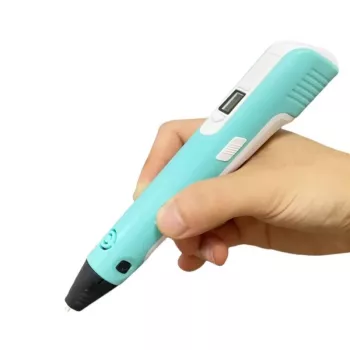 iLike 3D Printing Pen ar LCD displeju | Ultimate Multicolor 3D Printer Pen Purple