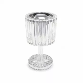 iLike Crystal Touch RGB LED galda lampa ar Bluetooth skaļruni, apkārtējās gaismas naktslampiņa un tālvadības pults