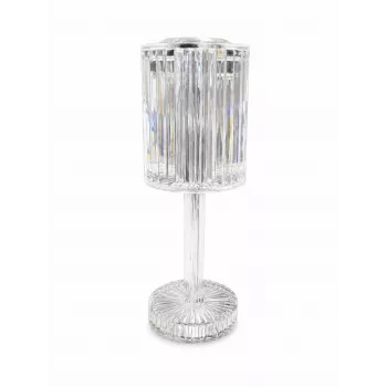 iLike Crystal Touch RGB LED galda lampa ar Bluetooth skaļruni, apkārtējās gaismas naktslampiņa un tālvadības pults