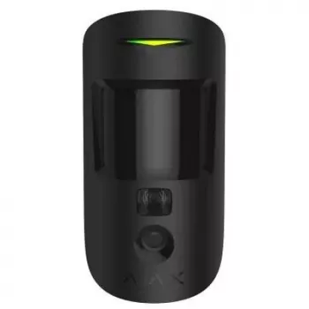 AJAX Wireless MotionCam Motion Detector with Camera, Black