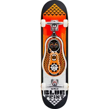 Blueprint Complete Skateboard 7.75 inch Orange Babushka