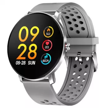 Denver SW-171 Grey Smartwatch ar 1,3 collu IPS skārienekrānu, sirds ritma monitoru, IP67, Bluetooth 5.0