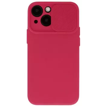 iLike Apple iPhone 14 Pro Max Camshield Soft Dark Cherry
