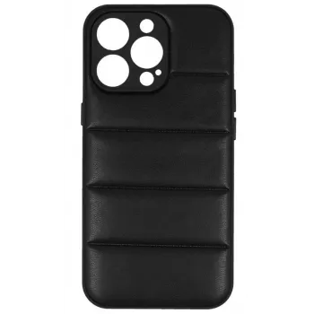 iLike Samsung Galaxy A14 4G Leather 3D Case Black
