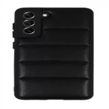 iLike Samsung Galaxy S21 FE Leather 3D Case Black