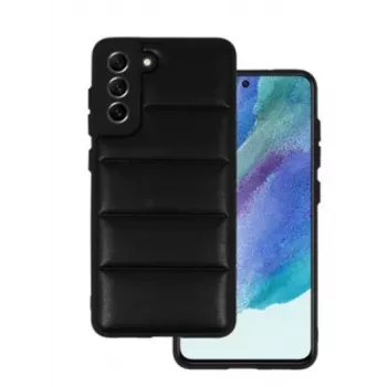 iLike Samsung Galaxy S21 FE Leather 3D Case Black
