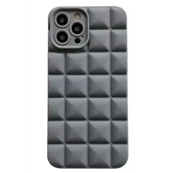 iLike 3D Cube Case iPhone 14 Pro 6.1 inch Melns