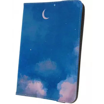 iLike Sky 1 Folio Maciņš 9-10 collu Planšetei, Melns, PU Āda