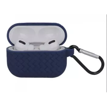 iLike Braid Case AirPods / AirPods 2 Navy Blue