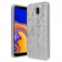 GreenGo Samsung Galaxy J6 Plus 2018 Geometric Case Gray