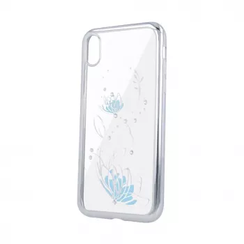 iLike Apple iPhone X / iPhone XS Lotus Case Silver