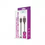 Setty Universal USB Cable 3m 2A Type-C Black