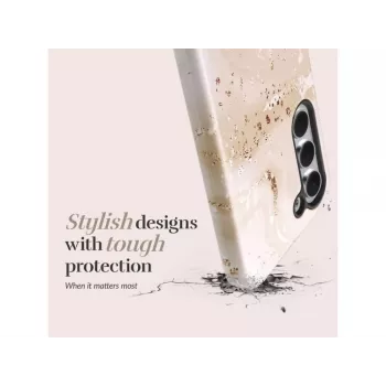 Mio Gold Marble Magsafe Compatible Back Cover Case Samsung Galaxy S25 5G