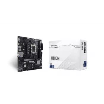 Mātesplate BIOSTAR H810MTE 2.0, Intel H810, LGA 1700, DDR4, Micro ATX