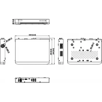Hikvision iDS-7204HTHI-M1/XT 4 kanālu 5-in-1 DVR