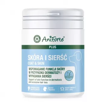 ANF ANIFORTE Ādas un apmatojuma uztura bagātinātājs suņiem - 90 tabletes