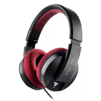 Focal Listen Professional Studio austiņas (Melna ar sarkanu)