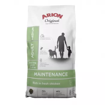 ARION Original Medium Maintenance Chicken - Sausā barība suņiem - 12kg