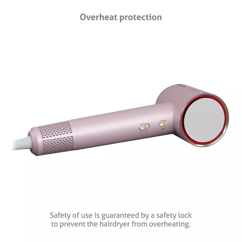 TLF TrueLife HairDryer D6 Fēns 1600 W Rozā