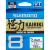 SHIMANO Kairiki 8 Pītā Makšķerēšanas Aukla 0.060mm 150m 5,3kg Mantis Green