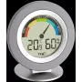TFA 30.5019 Thermo-Hygrometer COSY - digitālais iekštelpu termometrs un mitruma mērītājs ar Max/Min atmiņu, komforta zonas indikatoru, LCD displeju, balts