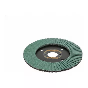 RHODIUS LSZ F Vision atloku disks 125x22.23mm P40 cirkonija alumīnija oksīds