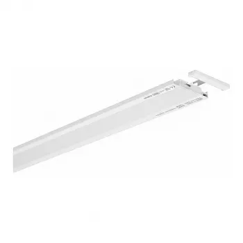 TRILUX Opendo D/H ZKS N 01 gala gabals vienam gaismeklim, kreisā puse, balts RAL 9016