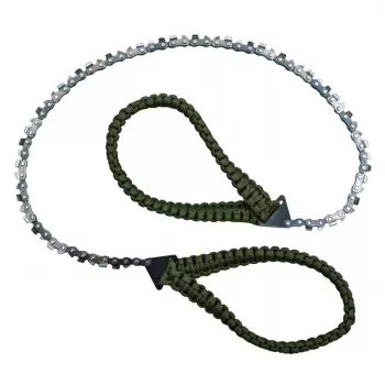 Origin Outdoors Chainsaw Paracord Wire Saw 60 cm Stainless Steel Black