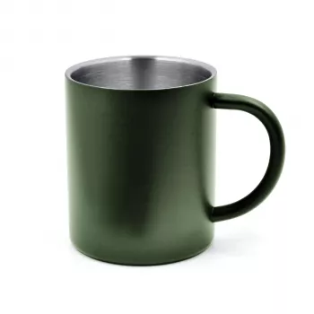 Basic Nature DeLuxe Double-Walled Stainless Steel Thermo Mug 300 ml Silver