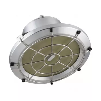 SYNERGY21 LED Spot Pendant Light UFO ar bumbas aizsargbūri M 150W 18000lm 4000K IP65 Melns