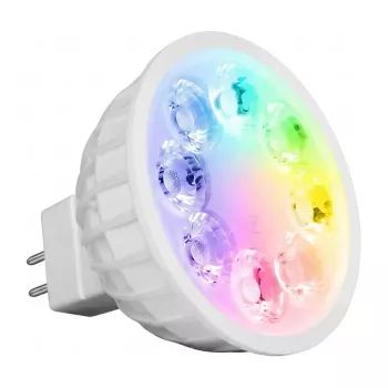 MIBOXER FUT104 LED Retrofit GX5.3 4W RGB+WW Bulb ar RF un Wi-Fi
