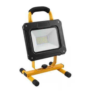 SYNERGY21 LED bezvadu būvlaukuma prožektors 30W Dzeltens/Vēsi balts, saderīgs ar Bosch (S21-LED-NB00403)