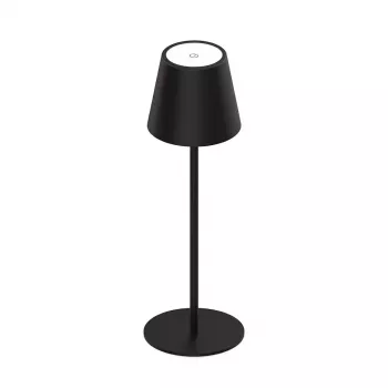 SYNERGY21 Synergy 21 LED galda lampa ar akumulatoru - āra IP54 - skārienjutīgs dimmer - melna