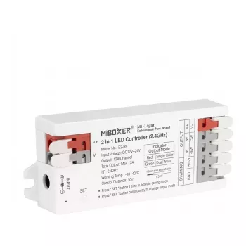 Miboxer E2-WR LED Controller 2in1 Single Color/Dual White (CCT) Wi-Fi + 2,4GHz