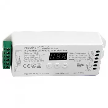 MIBOXER D3-CX LED DMX 3-Channel RGB Controller DMX512