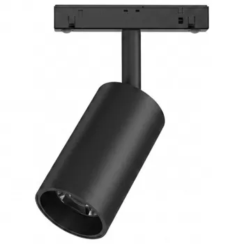 Synergy 21 LED Track Spot 48V VLF Series, Melns, 3000K