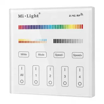 MIBOXER B4 Smart Panel RGB-CCT 4 zonu tālvadības pults