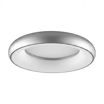 SYNERGY21 LED Apaļie Griestu Lukturi Donut Silts Balts Sudrabs 35W