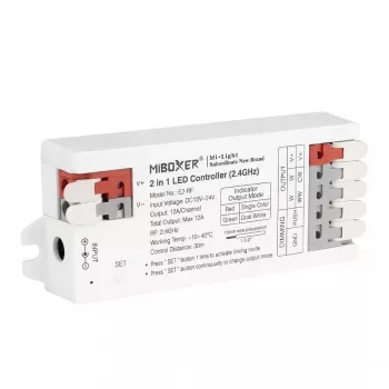 MIBOXER LED Controller E-Series 2in1 Single Color / Dual White (CCT) 2,4GHz RF E2-RF