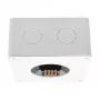 SYNERGY21 HPS1-AM100 LED Sensor Microwave Radar Human Presence Sensor 2.4GHz, Square, Surface Mount Frame, MiLight/MiBoxer Compatible